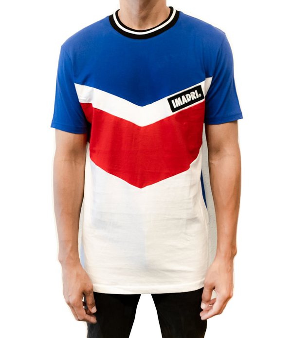 Zig Shirt - Royal/Red/White